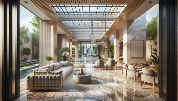 Travertine Floor Restoration in Chelsea