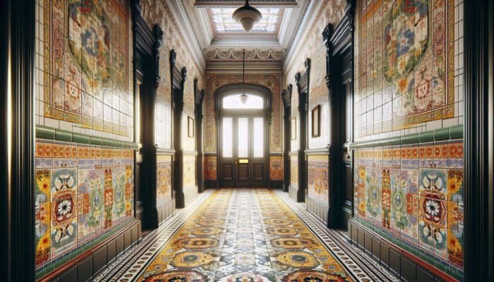 Victorian Tiled Hallway Restoration Services in Tokyngton