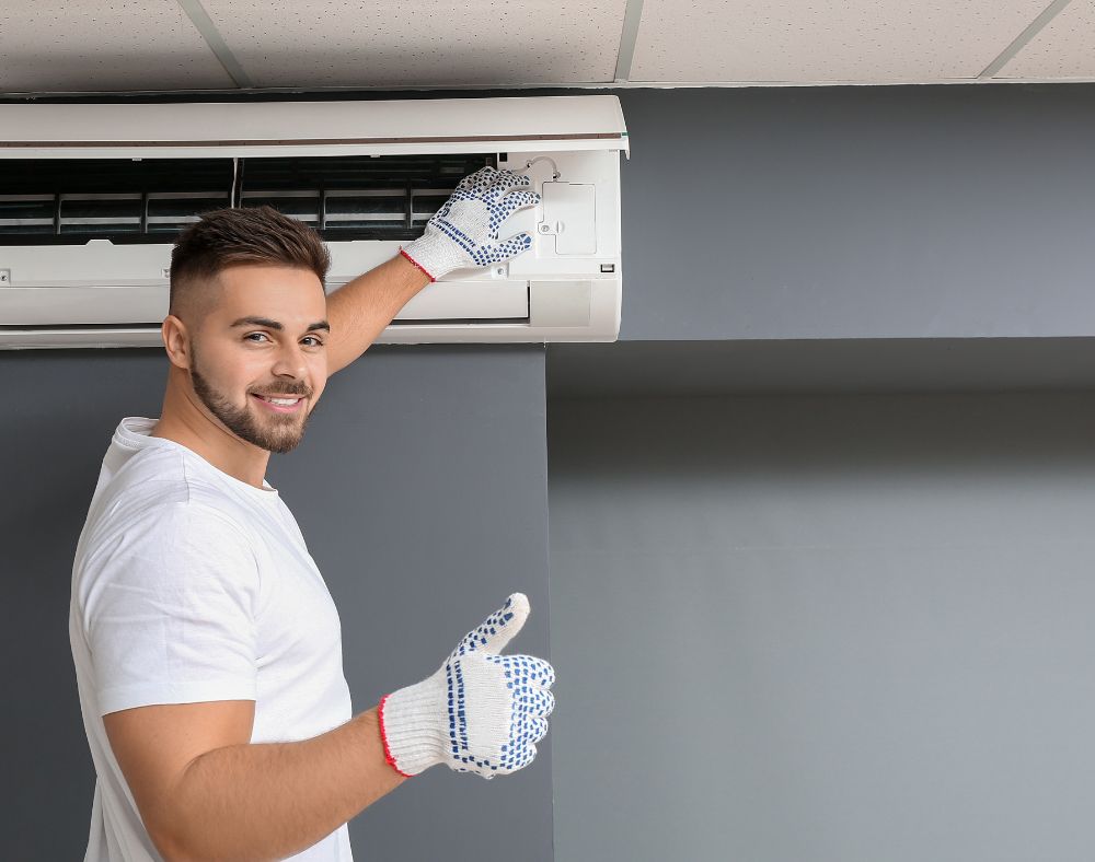 Air conditioner servicing