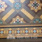 Victorian Tiles Restoration for Worn Minton Floors