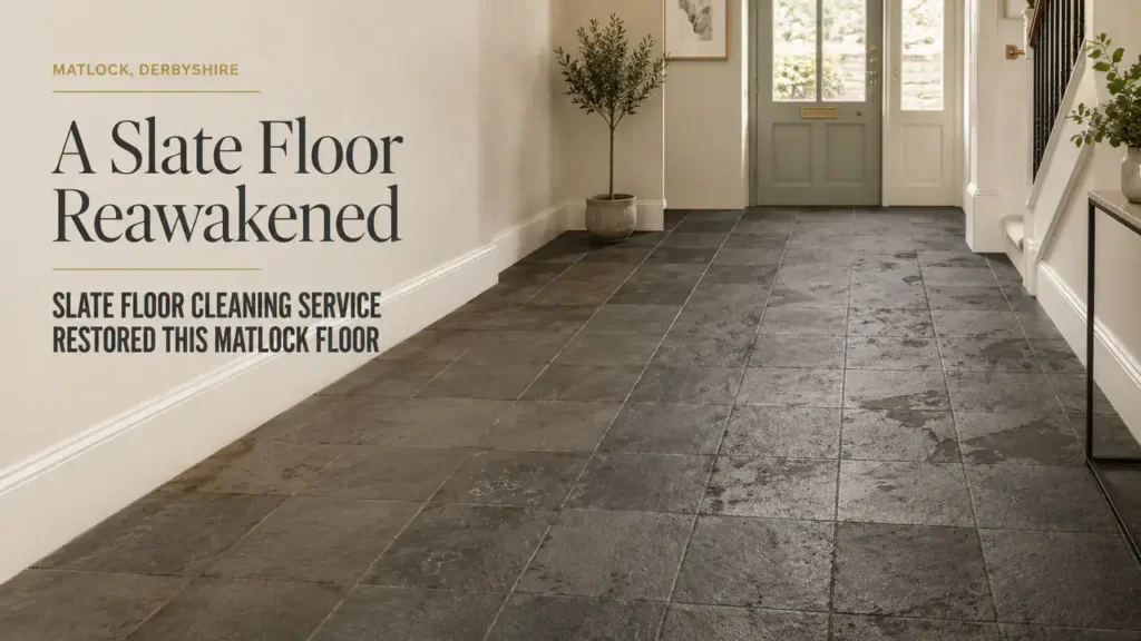 Slate Floor Cleaning Service Transforms Matlock’s Floors