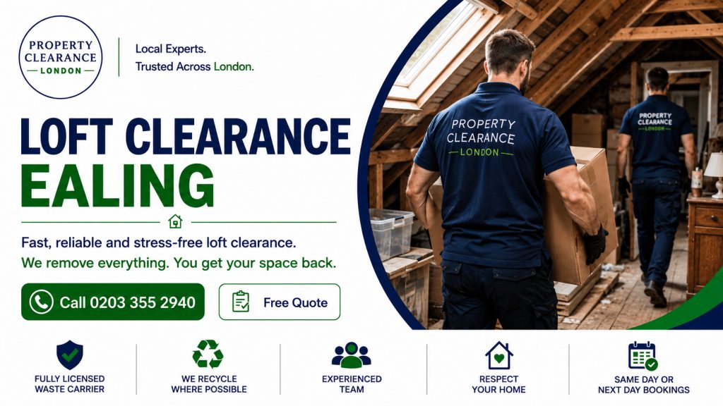 Loft Clearance Services in Ealing: Expert Solutions