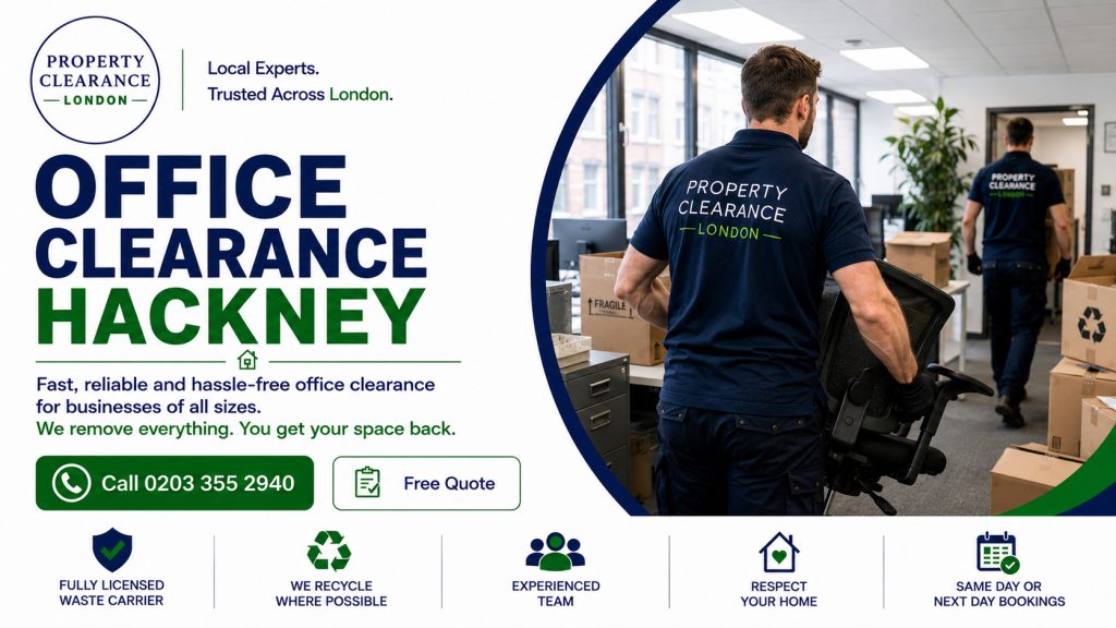 Office Clearance Services in Hackney: Efficient & Reliable Solutions
