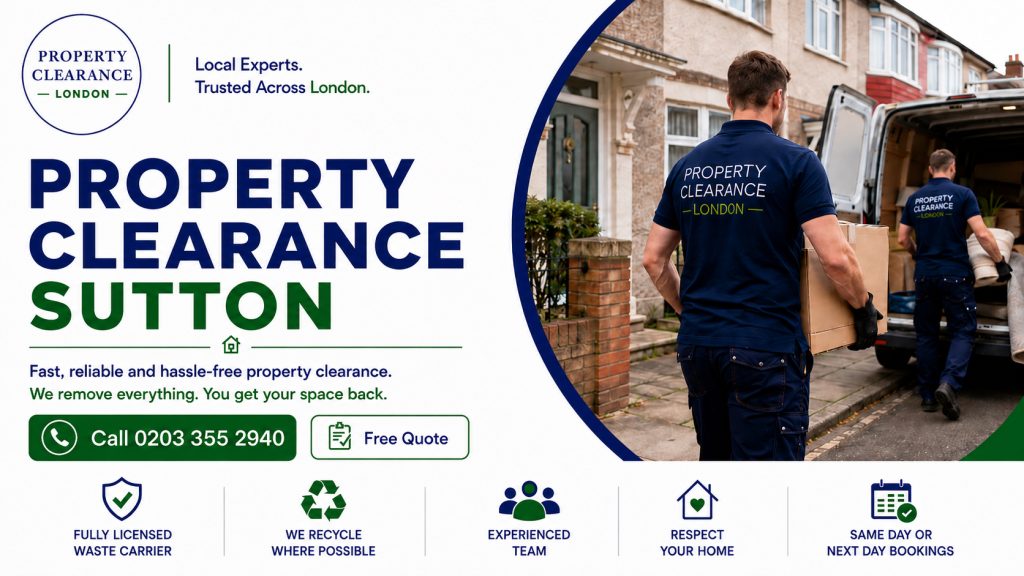 Property Clearance Services in Sutton: Your Trusted Experts