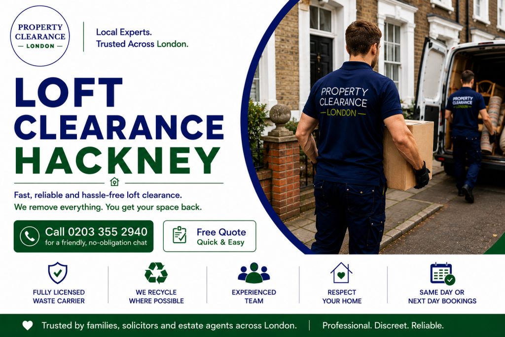 Loft Clearance Services in Hackney: Expert Solutions Available