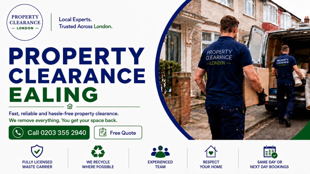 Property Clearance Services in Ealing: Your Trusted Local Experts